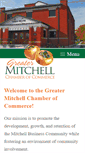 Mobile Screenshot of mitchellchamberofcommerce.org